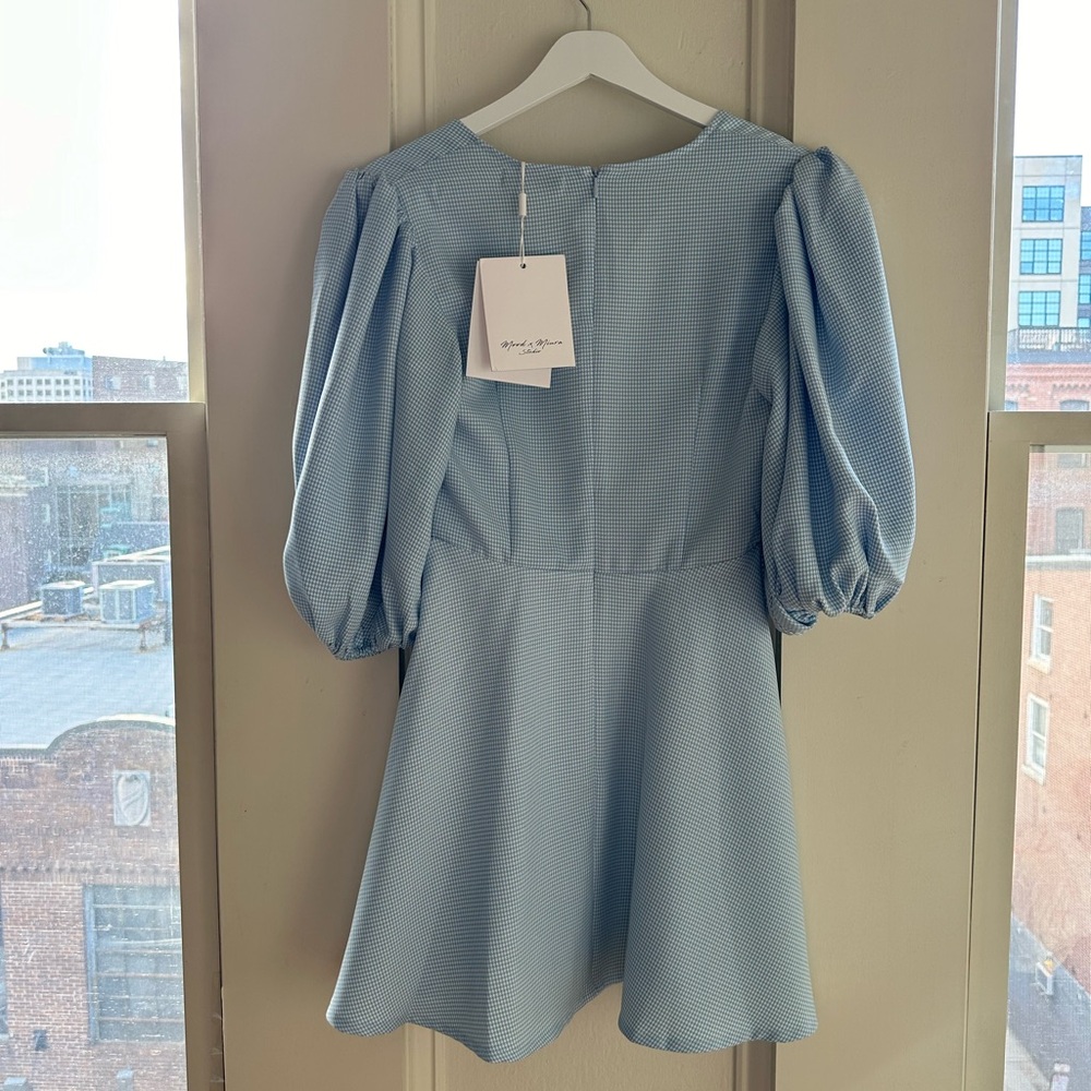 Mood Miura Blue Dress For Women - Picture 2 of 7